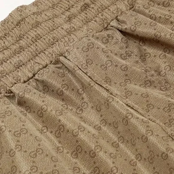 GUCCI
Slim-Fit Mid-Length Logo-Print Striped Swim Shorts - Picture 5 of 11